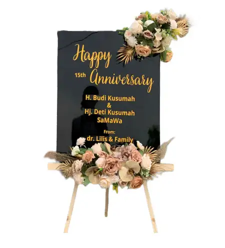 Papan Bunga Akrilik Tlogohendro
